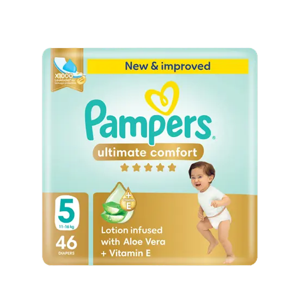 Ultimate Comfort Size 5 46 Diapers